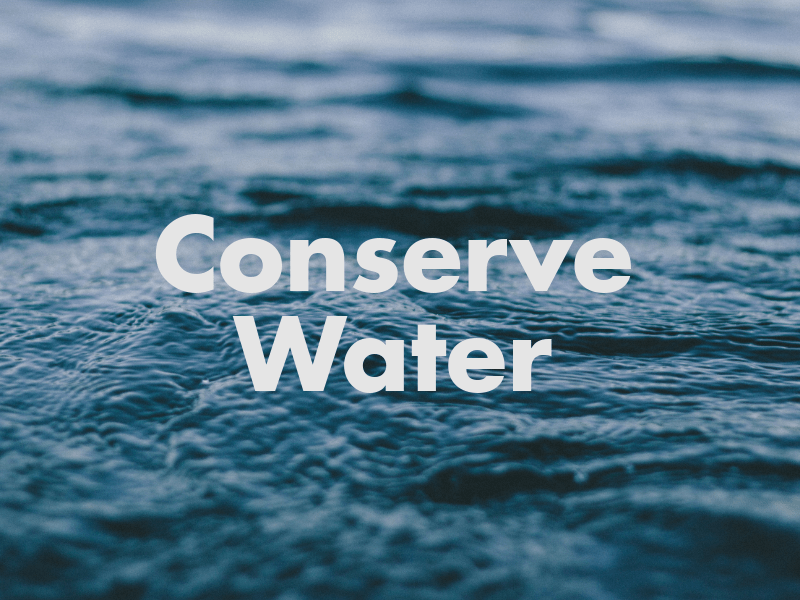 conserve-water