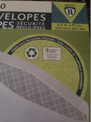 Recyclable paper