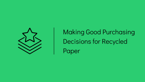 recycled paper