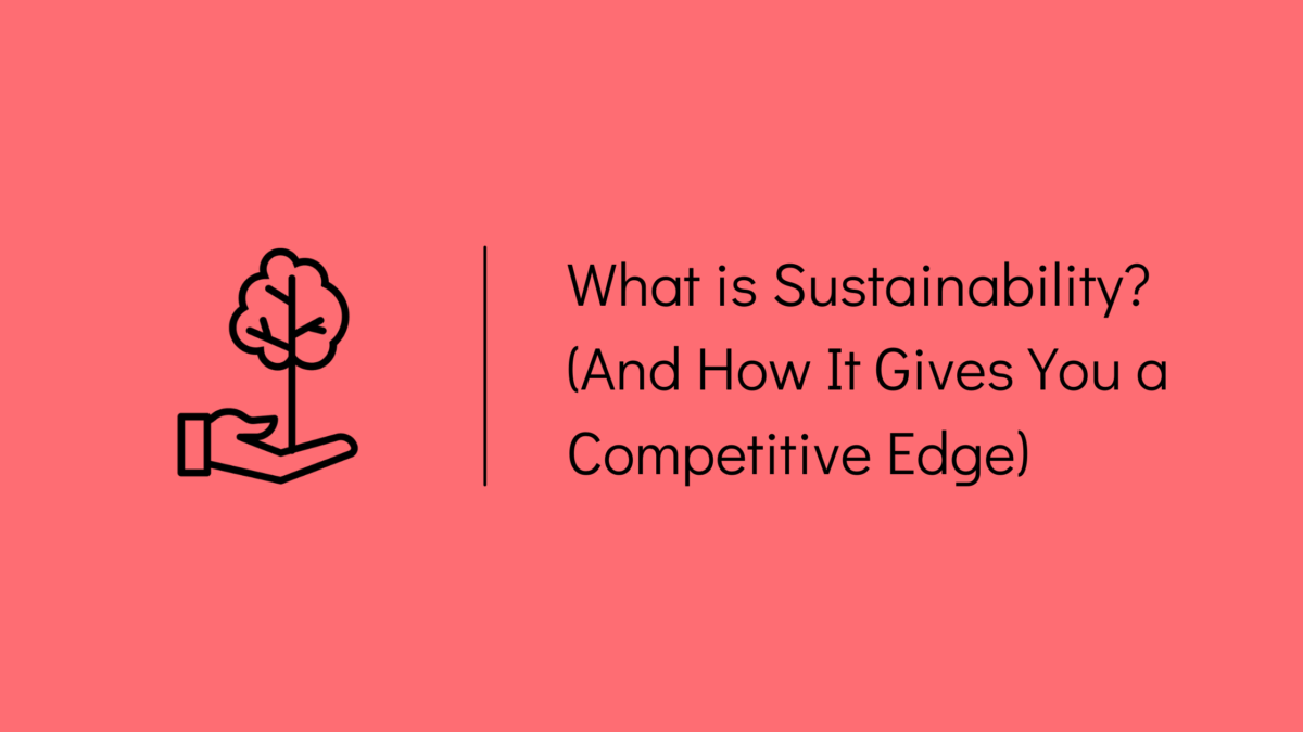 What is Sustainability? (And How It Gives You a Competitive Edge)